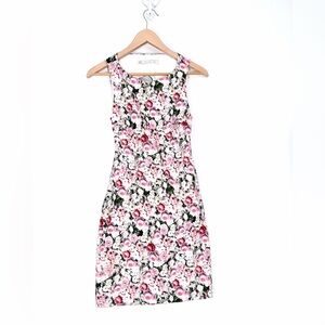 Zara Trafaluc - Cotton - Floral cutout backless mini dress - Medium